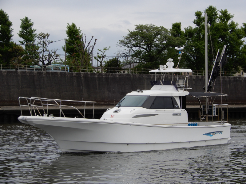 ヤンマー EX40 EX-40A2 ハイパワー495馬力 6CXBS-GT 極上艇 早い